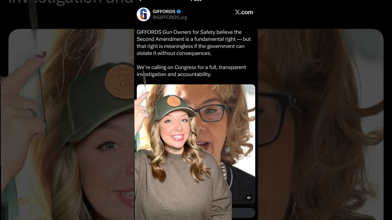 Giffords Says WHAT?!? Its All About Their Narrative￼ #shortsfeed #2ndamendment #shortsvideo #shorts