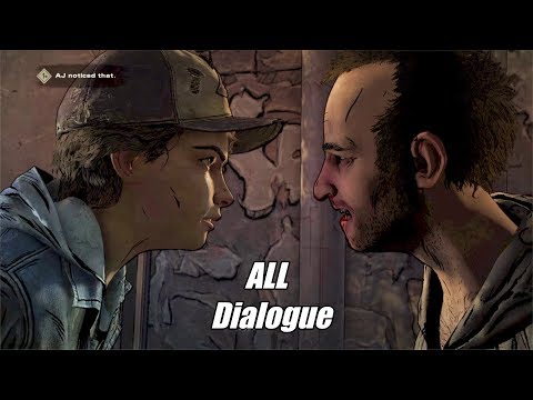 Clementine Tortures Abel /All Dialogue-Outcomes /Ep.3/The Walking Dead: The Final Season