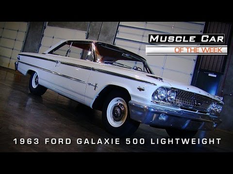 Thumbnail for 1963 Ford Galaxie 500 Lightweight 427 Muscle Car Of The Week Video #61 by Ford Galaxie