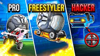 Pro vs Freestyler vs Hacker