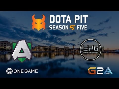 Match Dota 7 00 Alliance vs Elements Pro Gaming    Dota Pit League Season 5 Full Highlight