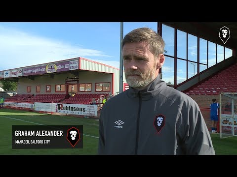 Altrincham 1-2 Salford City - Graham Alexander post-match interview