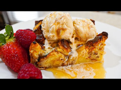 How To Make Rumchatta Bread Pudding Dessert Recipe