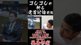 ゴシゴシが斬る党首討論 前篇 #国民民主党 #かごしま彰宏 # #玉木雄一郎 #党首討論 #高市早苗