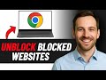 How To Unblock Blocked Websites On School Chromebook 2026 GUIDE