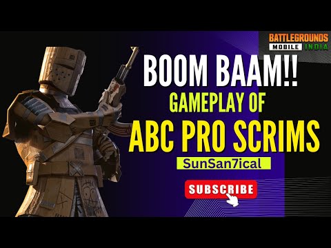 🔥 ABC Pro Scrims | Intense BGMI Battles | Presented by Achik BGMI Community | SunSan7ical