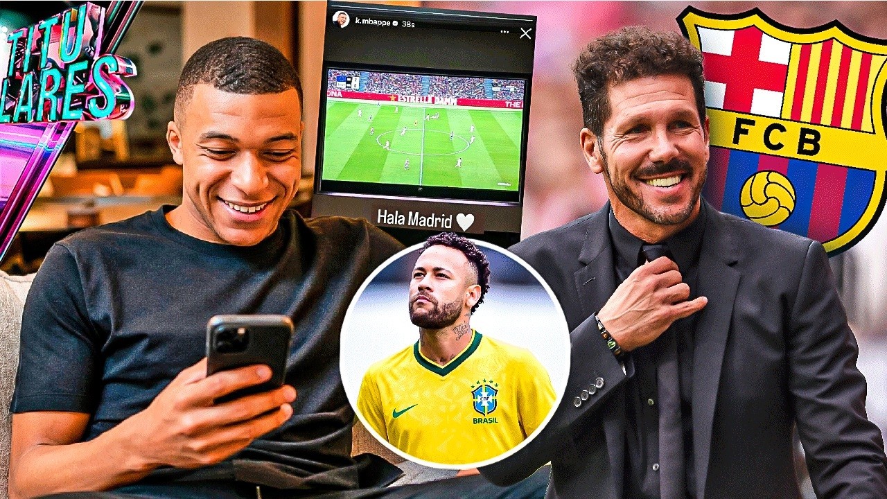 Mbappe enfurece al madridismo | Cholo: “Son los mejores y los eliminamos 2 veces” | ¡Ney convocado!