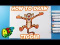 How To Draw Tigger Winnie The Pooh