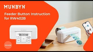 Feeder Button instruction for RW402B 
