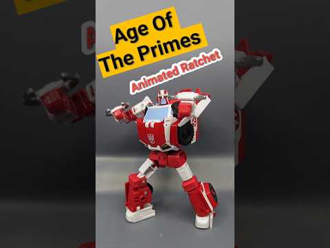 3 Minute Reviews #transformers #animated #ratchet #ageoftheprimes #autobots #deluxeclass #ambulance