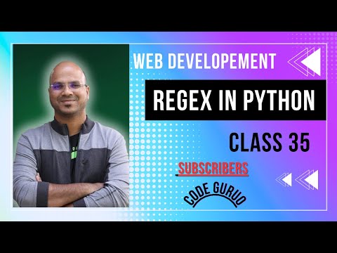 Day 35 Regex In Python Python Regex Tutorial Regular Expression Regex In Python Complete