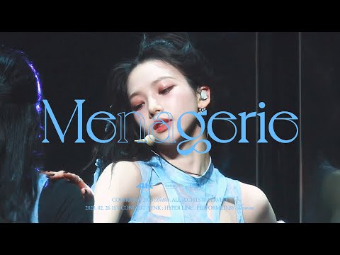 [4K]  230226 aespa 1st Concert ‘SYNK : HYPER LINE’ -  Menagerie aespa KARINA fancam 에스파 카리나 직캠