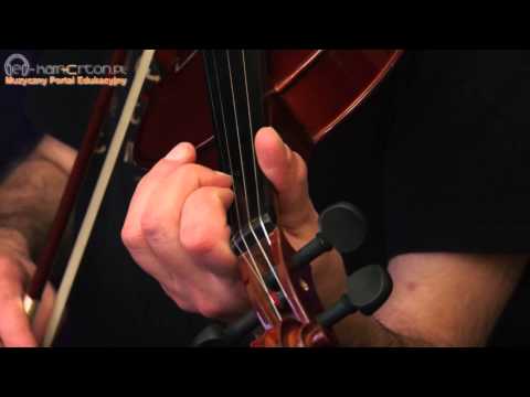 Lekcja gry na skrzypcach "Przybieżeli do betlejem" - zwiastun