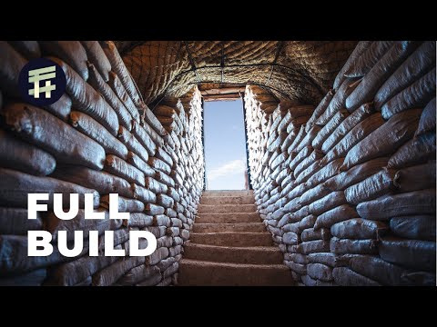 7 MINUTE BUILD | Off-Grid DIY Underground Earthbag Pantry, Root Cellar, and Storm Shelter