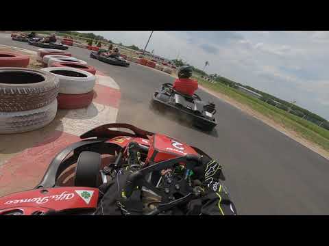 Téglás Gokart GP - Üldözés a "B" döntőben