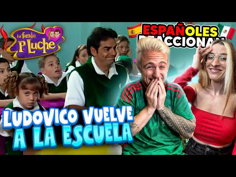 ESPAÑOLES REACCIONAN a LA FAMILIA PELUCHE - LUDOVICO en LA ESCUELA -  CAPÍTULO 7 TEMPORADA 1