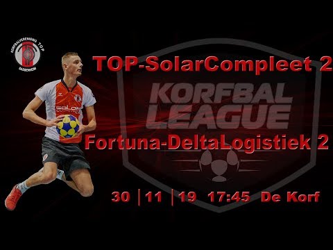 TOP/SolarCompleet 2 tegen Fortuna/Delta Logistiek 2, zaterdag 30 november 2019