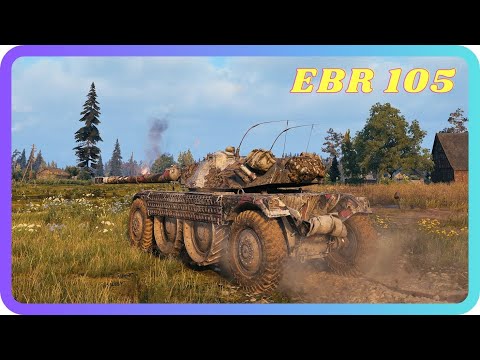 Unstoppable Force: EBR 105 Wrecks the Battlefield!