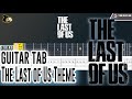 The Last of Us - Main Theme Guitar Tab Tutorial