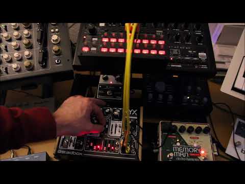 Dreadbox Nyx Dual Filter Demo, feat. Korg SQ-1