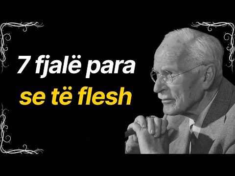 THUAJ VETËM KËTO 7 FJALË PARA SE TË FLESH – Carl Jung dhe sekreti që ndryshon gjithçka