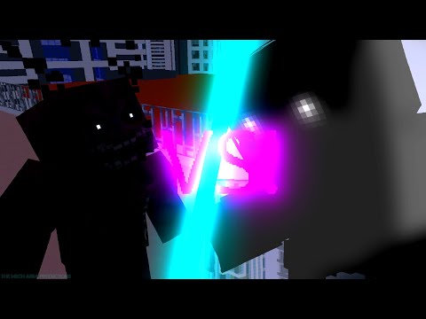 Minecraft Animation: SCP-106 "The Old Man" vs SCP-017 "Shadow-Person"