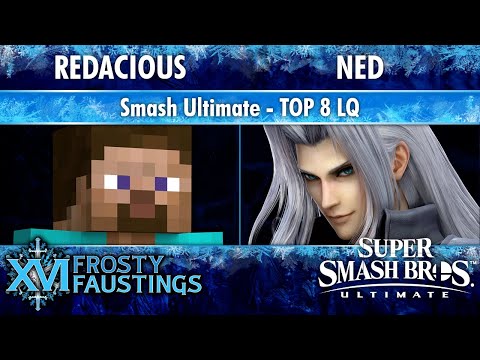 Frosty Faustings XVI Top 8 LQ - Redacious (Steve) vs Ned (Sephiroth) - Smash Ultimate