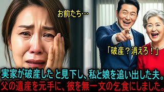 実家の破産を理由に離婚を突きつけた夫へ、父が遺した”奇跡の醤油”で天罰を下しました。#海外の反応