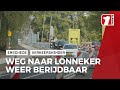 Het verkeer stroomt weer door bij driesprong in Lonneker