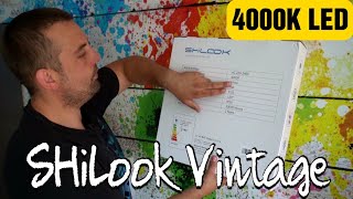 Shilook LED Deckenleuchte| Vintage Design | 24W, 4000K, Rund 40cm, Weiß| Review DEUTSCH ✔