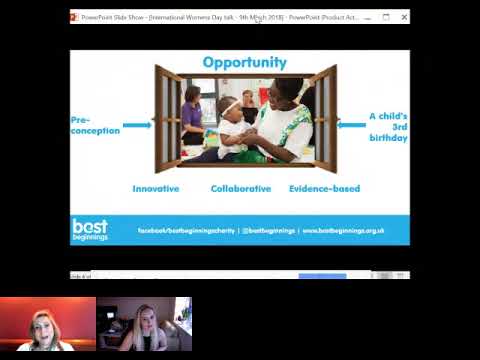 Alison Baum OBE - CEO and Founder of Best Beginnings @ International Women in Business Summit