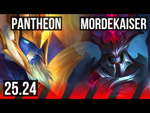 PANTHEON vs MORDEKAISER (TOP) | KR Master | 25.24