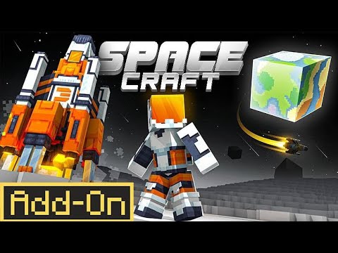 SPACECRAFT Addon - The Ultimate Space Adventure in Minecraft Bedrock!