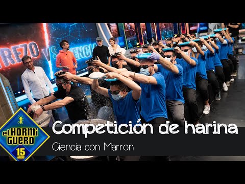 Una competición de harina a ciegas - El Hormiguero