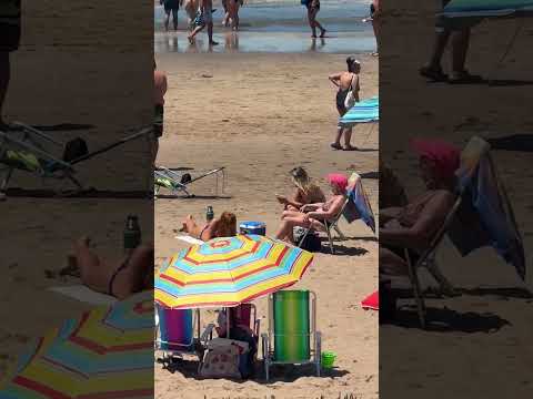 🇦🇷 Beautiful Beach Day in Villa Gesell, Argentina 🏖️ #shorts