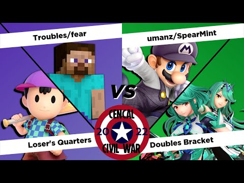 CCCW2022 - Doubles Loser's Quarters - Troubles/fear (Blue) vs umanz/SpearMint (Green)