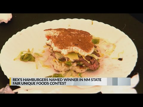 Rex's Hamburgers named winner in State Fair unique foods contest