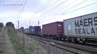 preview picture of video 'West Coast Mainline Near Church Brampton and Long Buckby Station 20.09.2014'