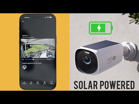 eufyCam 3 Solar Powered 4K Camera! - FINALLY A GOOD SOLAR CAMERA!