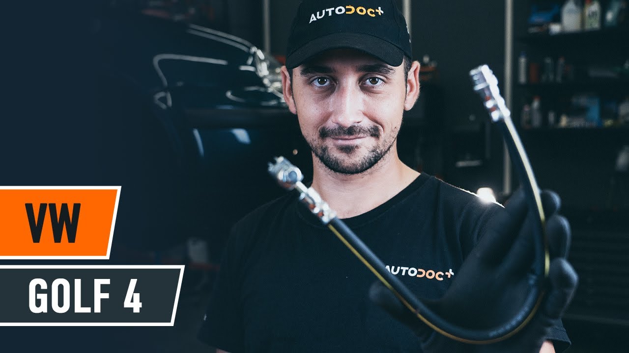 Byta bromsslang fram på VW Golf 4 – utbytesguide