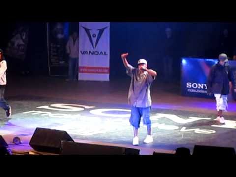 Batalla en el Festival Internacional culturas Urbanas Parque de la exposicion 08-06-2013