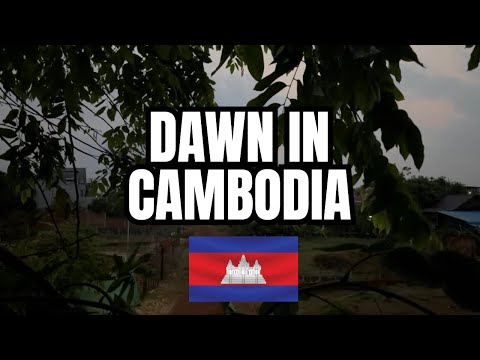 🇰🇭 Dawn in Cambodia | Live Sunrise Stream from Southeast Asia