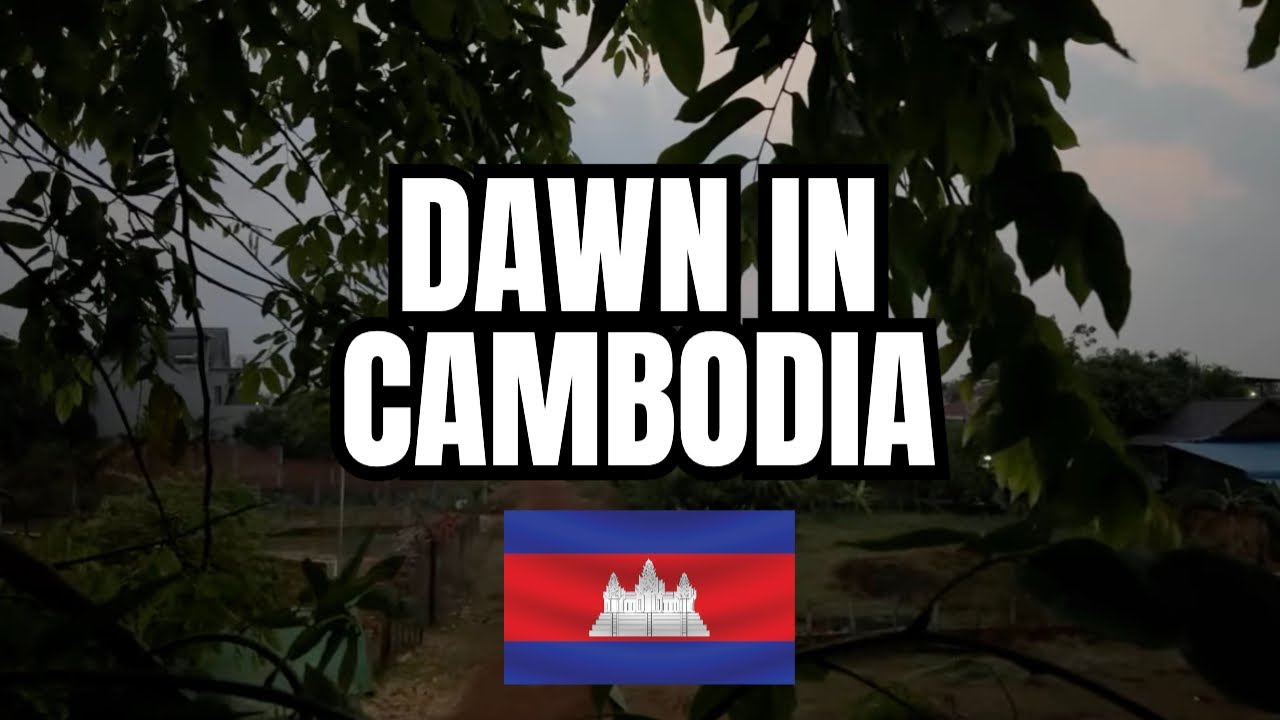 🇰🇭 Dawn in Cambodia | Live Sunrise Stream from Southeast Asia