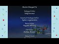 Caillou S Holiday Movie End Credits Universal Kids 2017