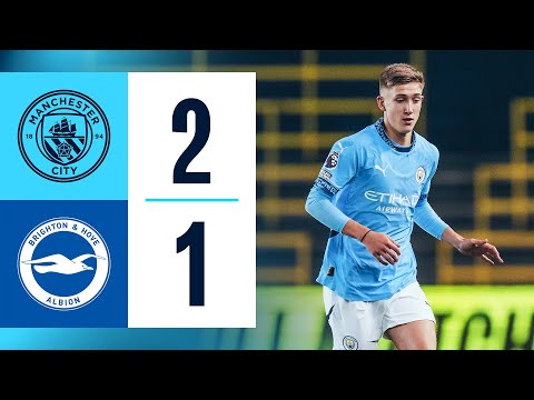 HIGHLIGHTS! | Last minute winner! | Naylor and Alfa-Ruprecht goals! | Man City EDS 2-1 Brighton U21