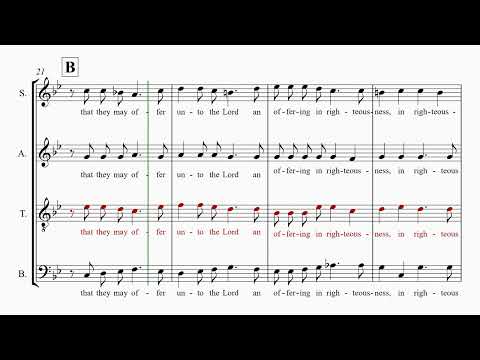 Handel's Messiah Part 7 - And He Shall Purify  - Tenor practice part