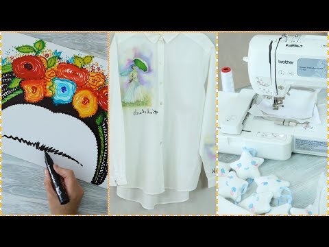 ManosalaObraTv 2018 Programa 13 - Inspiración Frida- Souvenirs Bordados - Pintar Camisa