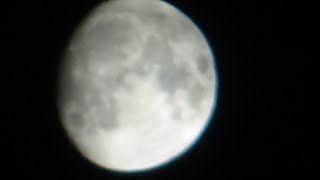 Watching the moon rise as it moves across the south sky 8/24/2026 10pm