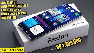 BARU LAUNCHING‼️RAM 16/512GB, 7000MAH - HP XIAOMI TERBARU AKHIR TAHUN 2025