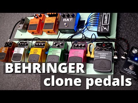Let's Talk Behringer Clone Pedals!